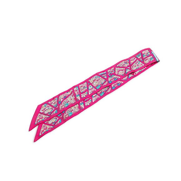Hermes Rive Droite Rive Gauche Silk Scarf